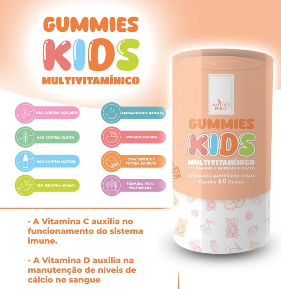 Gummies Kids Multivitamínico
