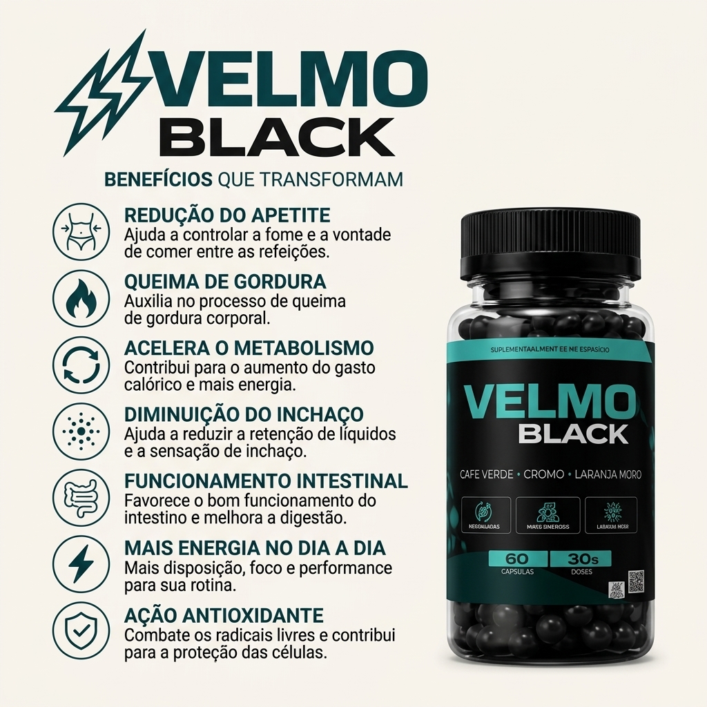 Velmo Black — Cápsulas