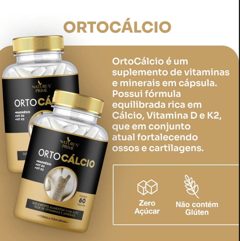 OrtoCálcio — Cápsulas