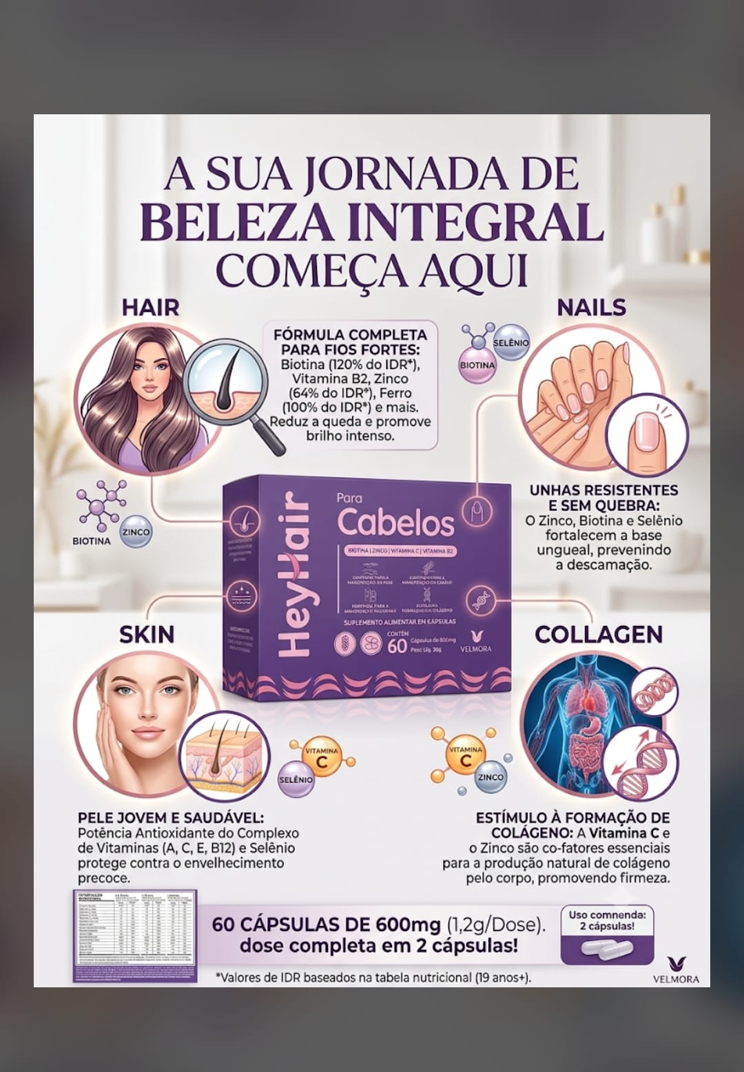 HeyHair — Para Cabelos