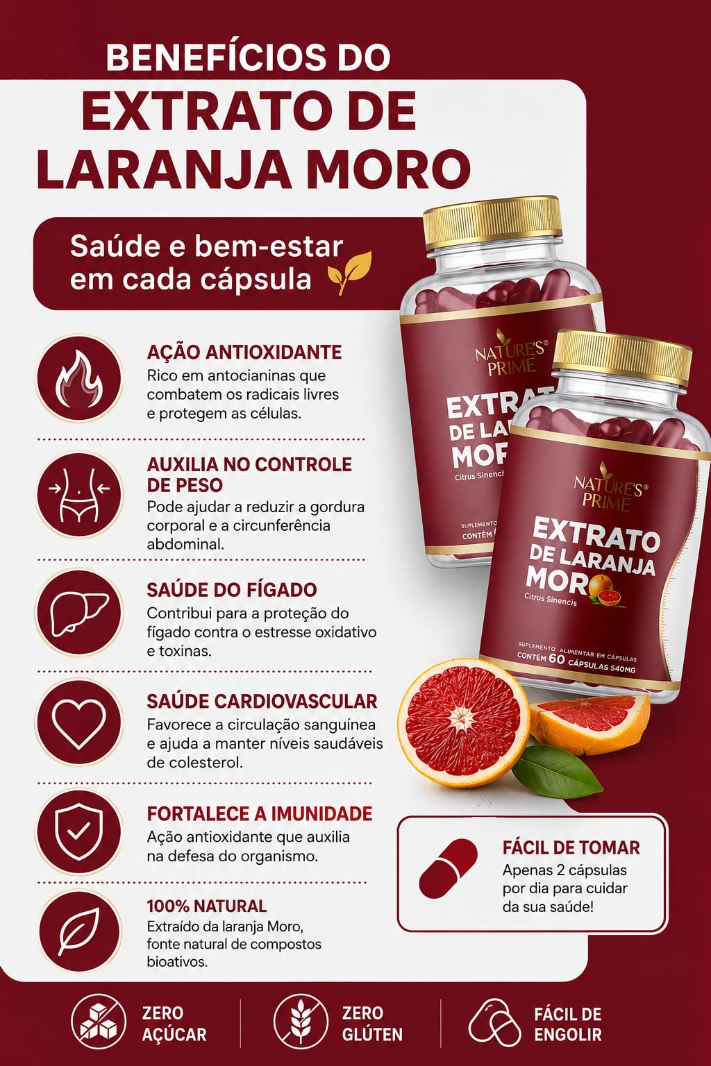 Extrato de Laranja Moro