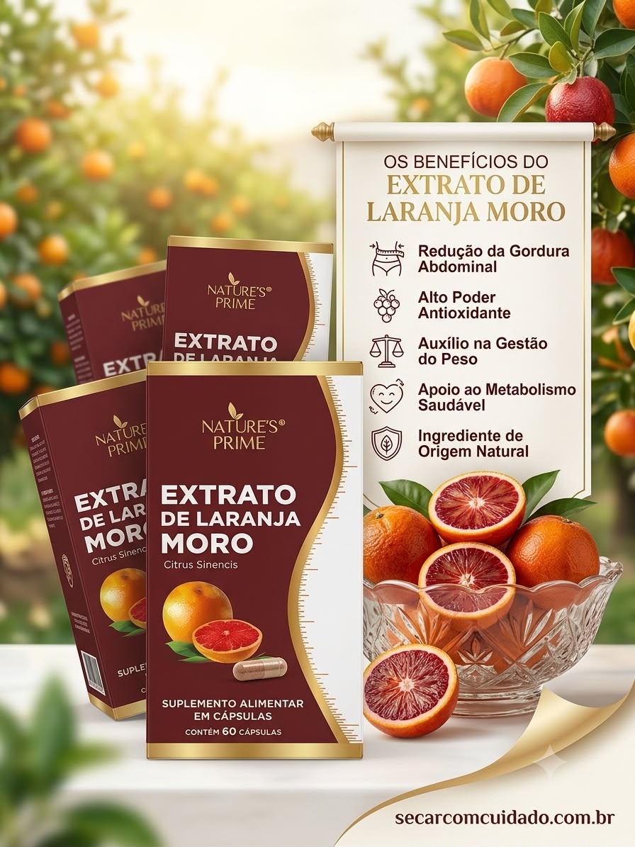 Extrato de Laranja Moro