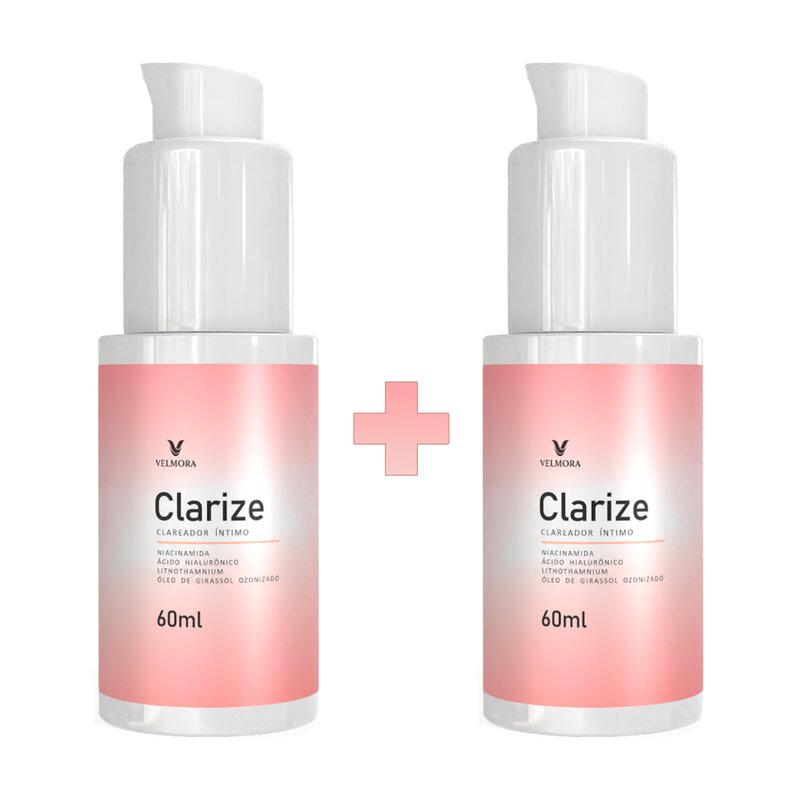 Clarize Sérum Clareador Íntimo Velmora — kit 1+1