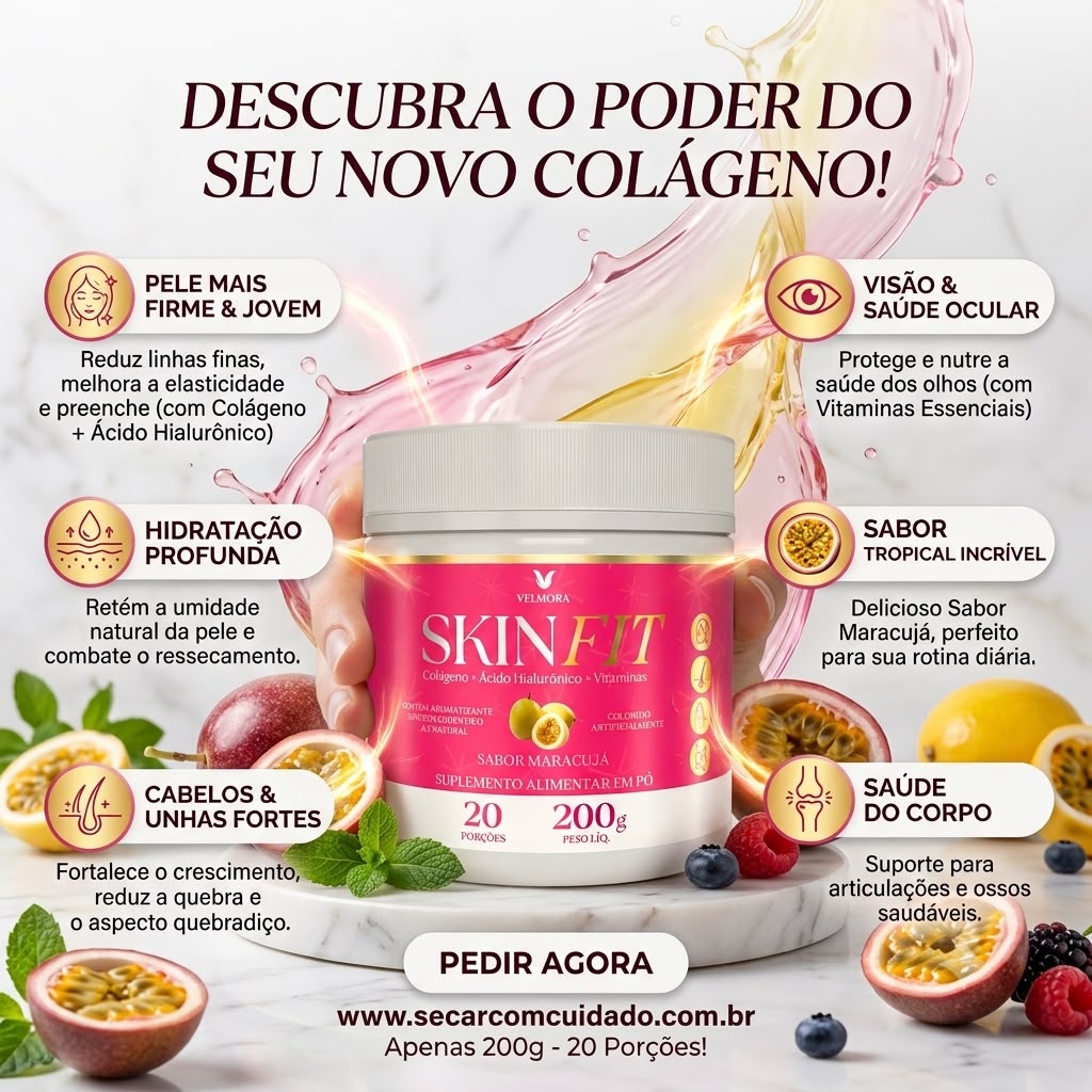 Colageno Skin Fit Sabor Maracuja