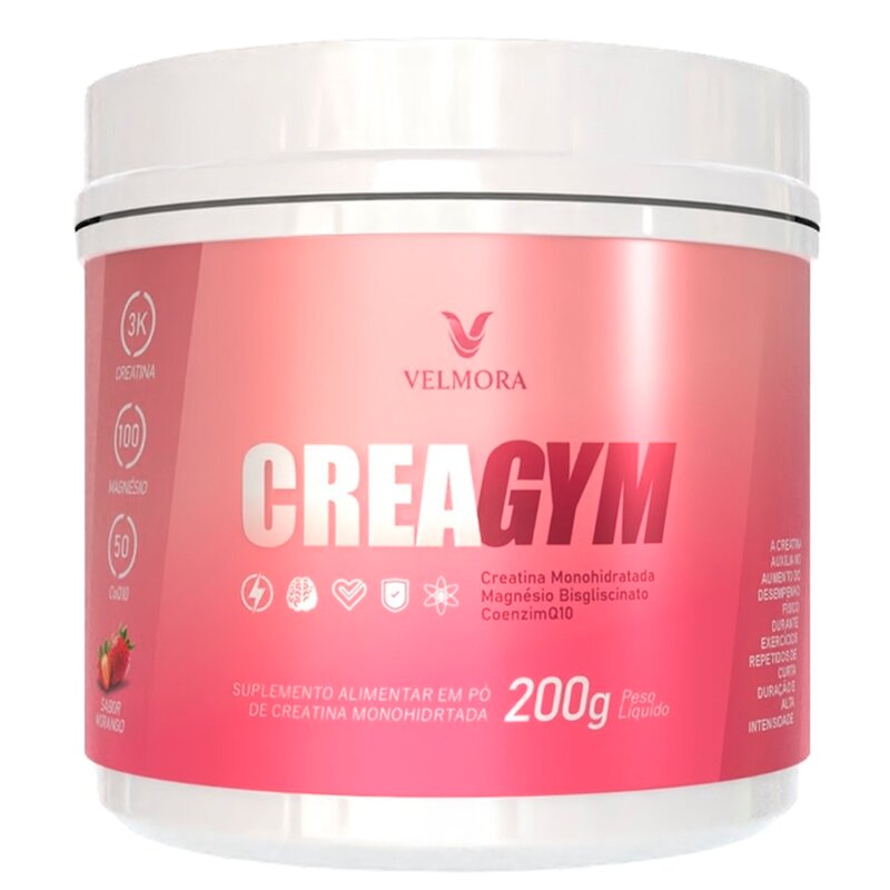 CREAGYM Velmora — pote isolado com fundo transparente