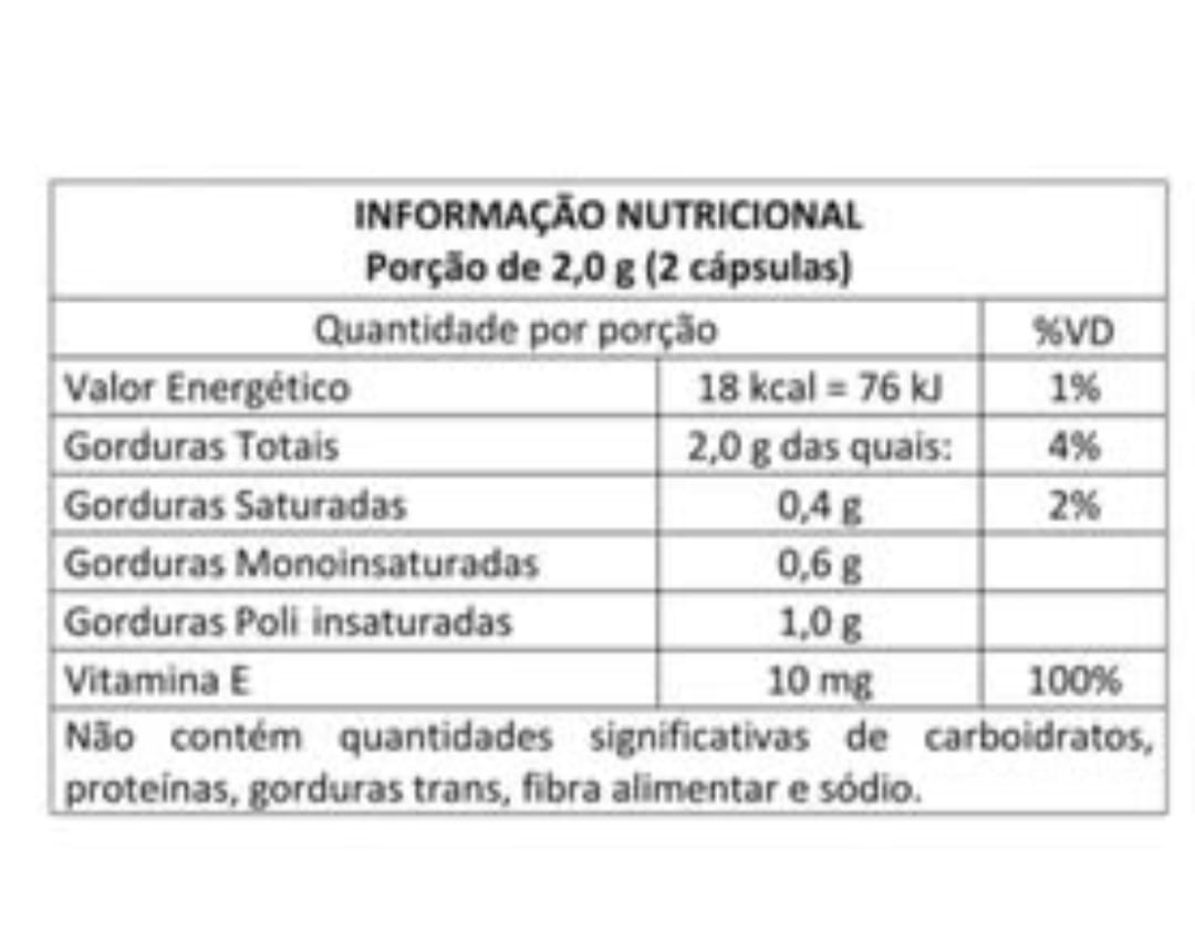 Semente de Abóbora + Vitamina E 3