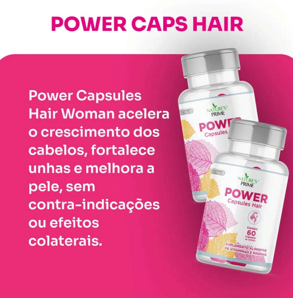 Power Capsules Hair Woman