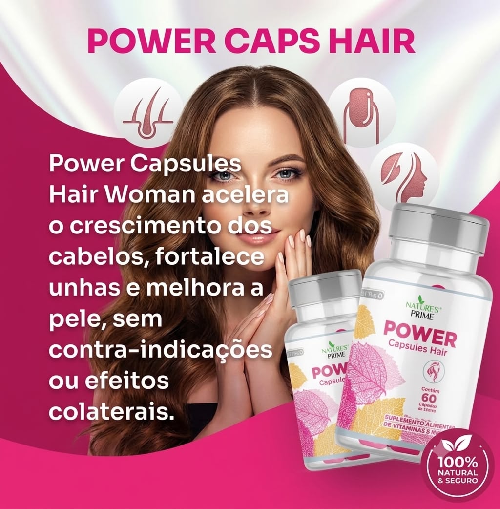 Power Capsules Hair Woman