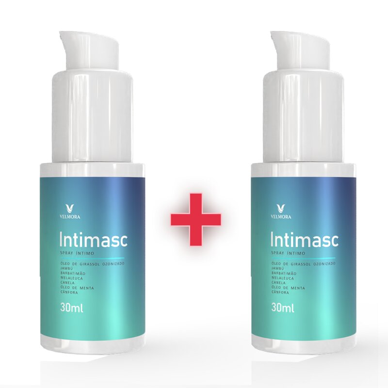 INTIMASC Spray Íntimo Masculino Velmora — kit 1+1
