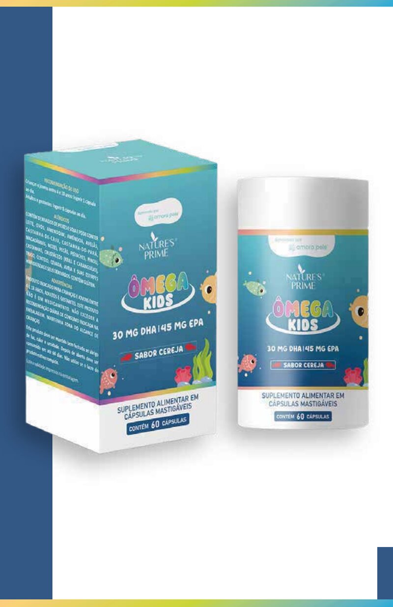 Ômega Kids — Sabor Cereja