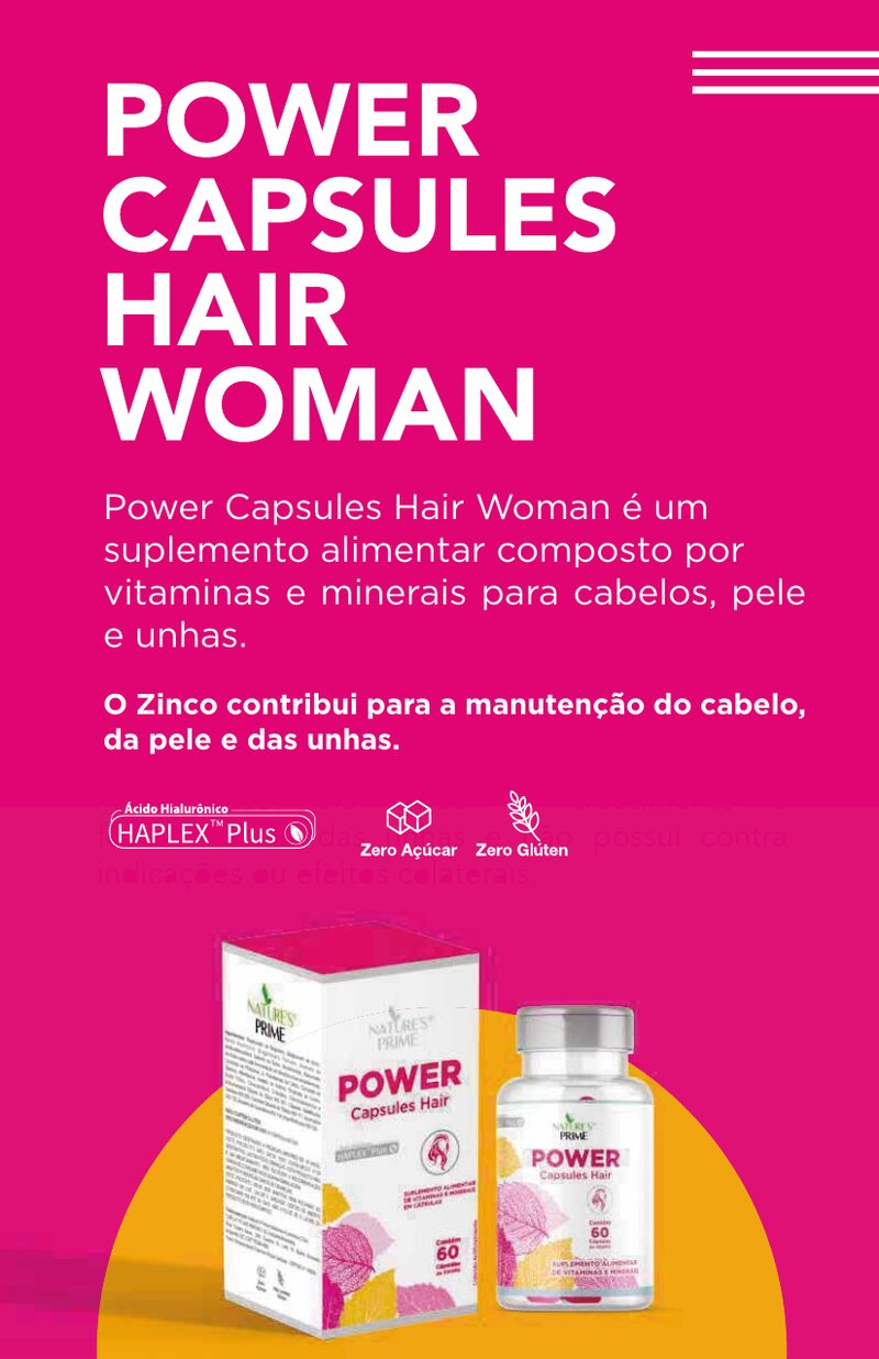 Power Capsules Hair Woman