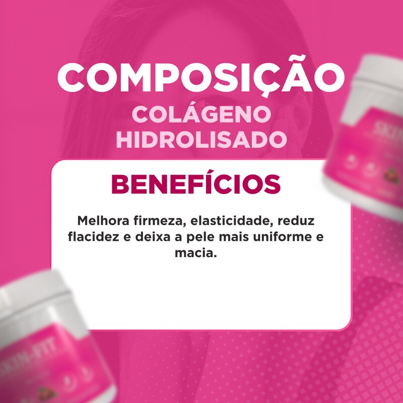 Skin-Fit Colágeno Fitness Velmora — colágeno hidrolisado e composição