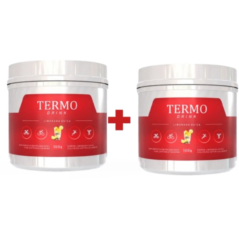 Termo Drink Limonada Suíça Velmora — kit 1+1