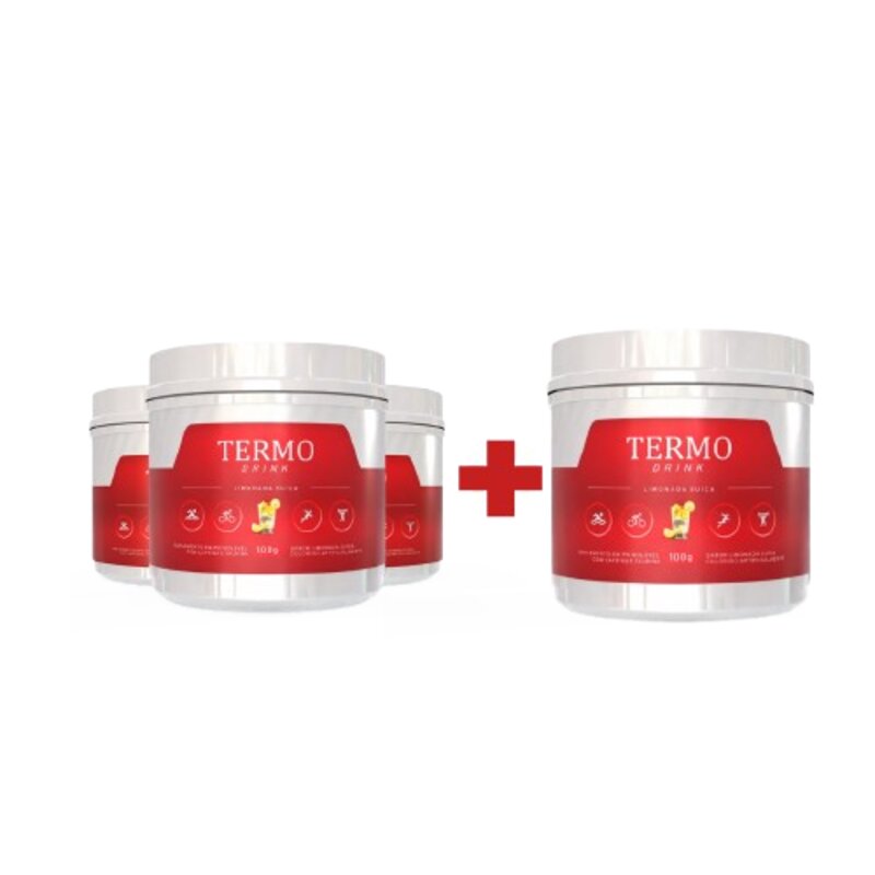 Termo Drink Limonada Suíça Velmora — kit 3+1