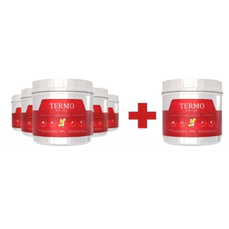 Termo Drink Limonada Suíça Velmora — kit 5+1