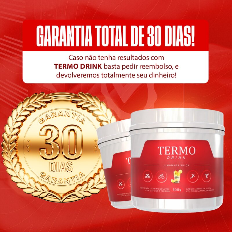 Termo Drink Limonada Suíça Velmora — garantia total de 30 dias